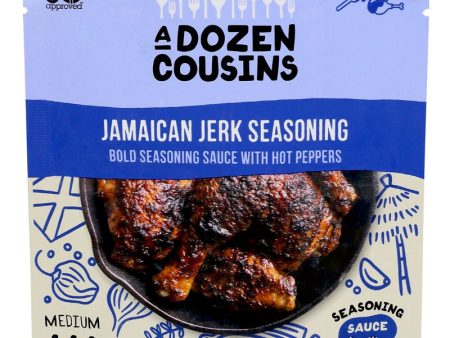 A Dozen Cousins Jamaican Jerk Seasoning Sauce - 3 oz Hot on Sale