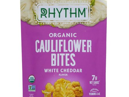 Rhythm Superfoods Organic Cauliflower Bites White Cheddar - 1.4 oz. on Sale