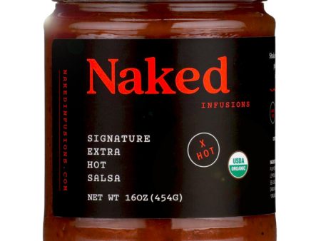 Naked Infusions Signature Extra Hot Salsa - 16 oz. Cheap