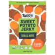 Theo s Plant Based Sweet Potato Jerky Garlic Herb - 2 oz Supply