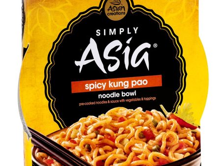 Asian Creations Simply Asia Spicy Kung Pao Noodle Bowl - 8.5 oz For Discount