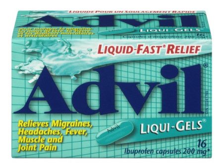 Advil: Regular Strength 200mg Liqui-Gels Sale