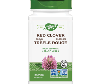 Nature s Way: Red Clover Blossom   100 capsules For Discount