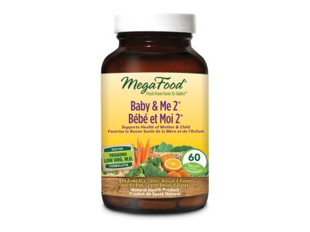 MegaFood: Baby & Me 2™ 60 Tablets Fashion