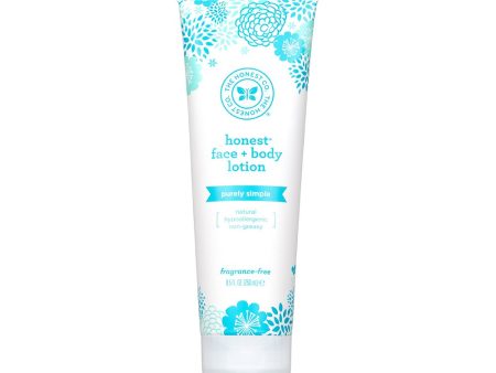 The Honest Company Face & Body Lotion Purely Simple Fragrance Free 8.5 FL oz on Sale