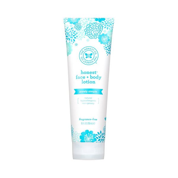 The Honest Company Face & Body Lotion Purely Simple Fragrance Free 8.5 FL oz on Sale