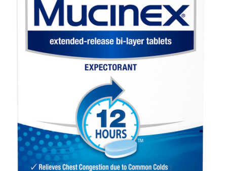 Mucinex®: 12 Hours SE - 600 mg Online