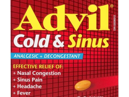 Advil: Cold & Sinus Fashion