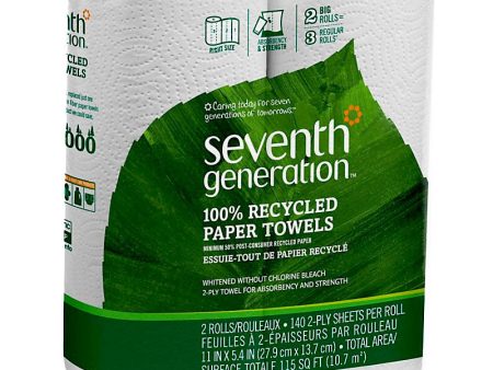 Seventh Generation 100% Recycled Paper Towels - 2 ct. For Cheap