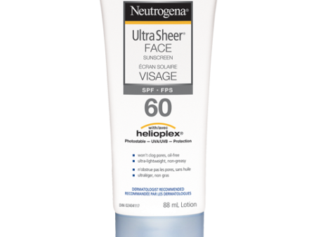 Neutrogena: Ultra Sheer Face Sunscreen SPF60 For Discount