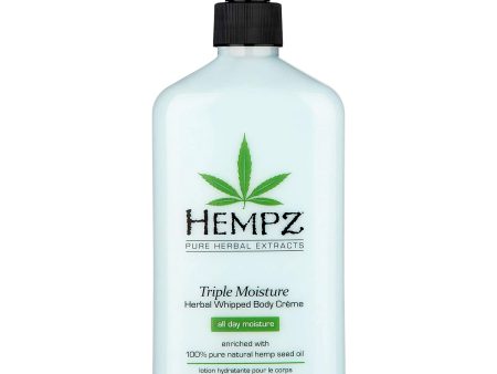 Hempz: Natural Triple Moisture Herbal Whipped Body Cream Online now