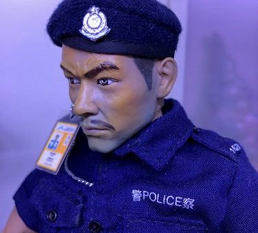 1 6 香港警察 機場特警 貝雷帽 BERET HOT TOYS BBI ACE SOLDIER STORY POLICE AIRPORT SECURITY MILITARY (PIU24) Online