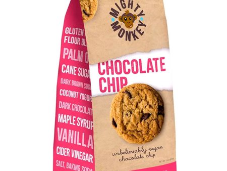 Mighty Monkey Vegan Chocolate Chip Cookies - 7.4 oz. Sale