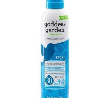 Goddess Garden Organics: Sport Natural Sunscreen SPF 50 Spray Hot on Sale