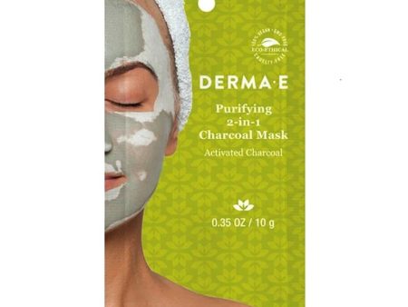 Derma-E Purifying 2 in 1 Activated Charcoal Mask Hot on Sale