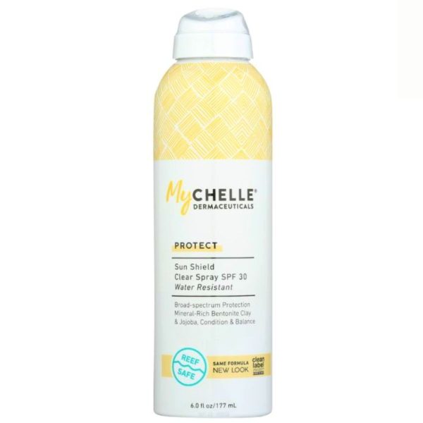 MyCHELLE Dermaceuticals Protect Sun Shield Clear Spray SPF 30 - 6 fl oz. Supply