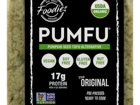 Foodies PUMFU Pumpkin Seed Tofu Alternative - 8 oz. For Sale