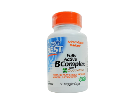 Complejo B Activo Con Quatrefolic Vegano Doctor´s Best Discount