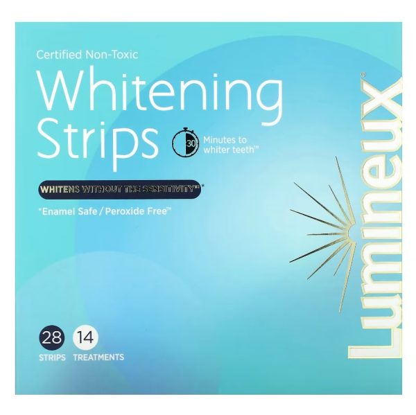 Lumineux Non Toxic Whitening Strips - 28 Strips 14 Treatments Sale