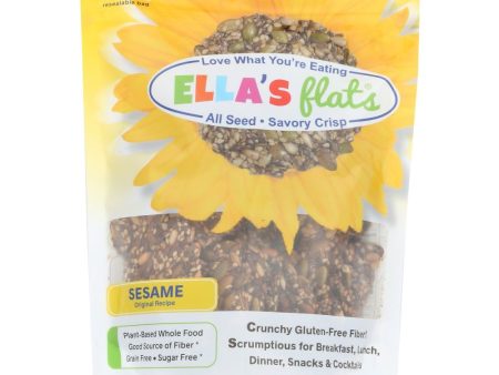 Ella s Flats Crackers Sesame - 6 oz Cheap