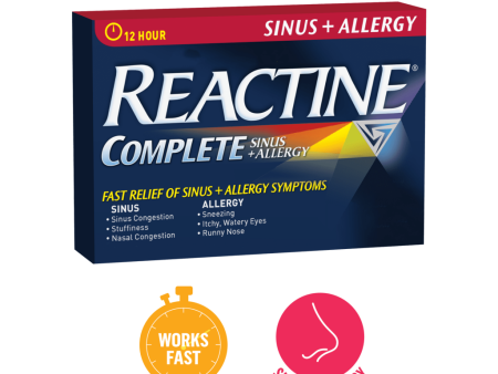 Reactine®: Complete Sinus & Allergy For Discount