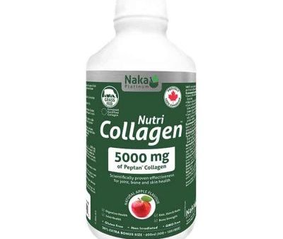 Naka: Nutri Collagen 5000 mg - Apple Flavour - 600 ml liquid Online Sale