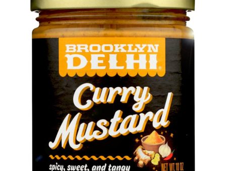 Brooklyn Delhi Curry Mustard - 10 oz. Online Hot Sale