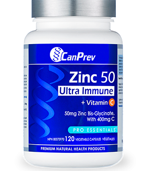 CanPrev: Zinc 50 Ultra Immune + Vitamin C Supply