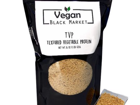 Premium Textured Vegetable Protein TVP 16 oz. by Vegan Black Market Discount