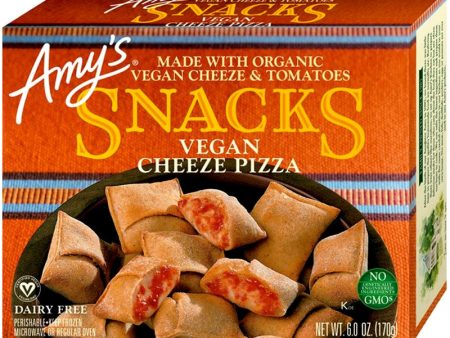 Amy s Frozen Vegan Cheeze Pizza Snacks - 6 oz. Online Hot Sale