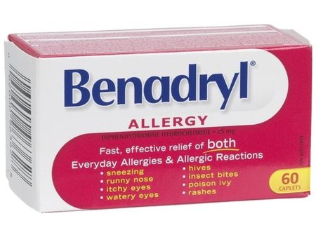 Benadryl: Regular Strength Allergy Caplets Discount