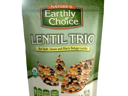 Natures Earthly Choice Organic Lentil Trio -12 oz. Discount