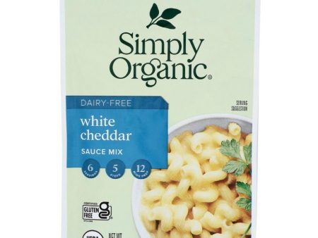 Simply Organic Dairy Free White Cheddar Sauce Mix - 0.85 oz. Sale