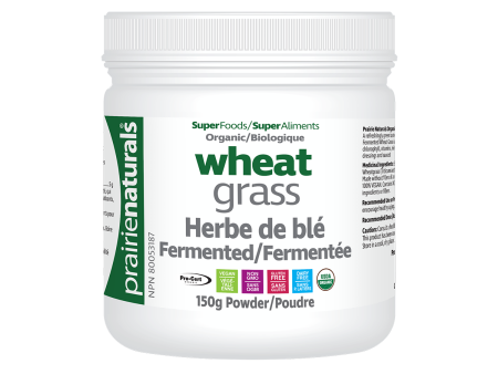 Prairie Naturals: Fermented, Organic Wheat Grass Fashion