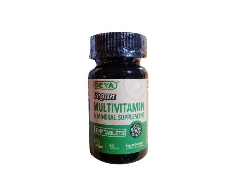 Suplemento multivitamínico y mineral vegano 90 tablets-Deva Fashion