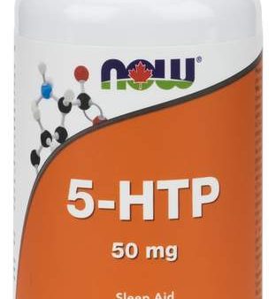 NOW: 5-HTP 50 mg-90 Capsules Hot on Sale