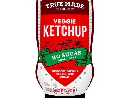 True Made Foods Veggie Ketchup No Sugar - 17 oz Online Hot Sale