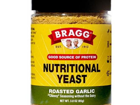 Bragg Nutritional Yeast Seasoning Roasted Garlic- 3 oz. Online Sale