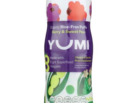 Yumi Organic Meltable Puff Berry And Sweet Pea - 1.5 oz Cheap