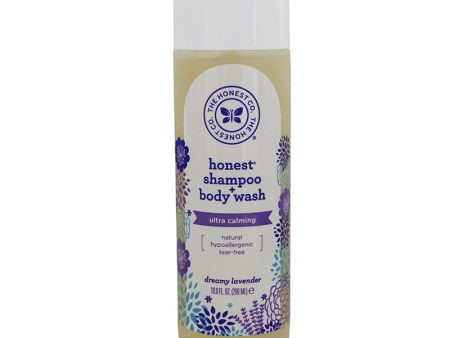 The Honest Company Shampoo & Body Wash Ultra Calming Dreamy Lavender 10 FL oz. Supply