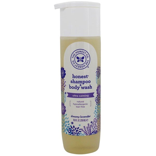 The Honest Company Shampoo & Body Wash Ultra Calming Dreamy Lavender 10 FL oz. Supply