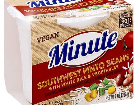 Minute Southwest Pinto Beans With White Rice & Vegetables - 7 oz. For Cheap