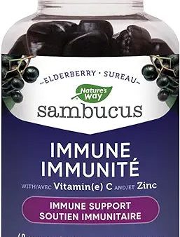 Nature s Way: Sambucus Cold and Flu Care, Original Gummies   60 gummies Discount