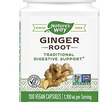 Nature s Way: Ginger Root   100 capsules For Cheap