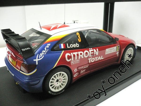 AUTOART 1 18 CITROEN XSARA WRC 2004 RALLY MONTE CARLO #3 (80437) (C802-29) on Sale