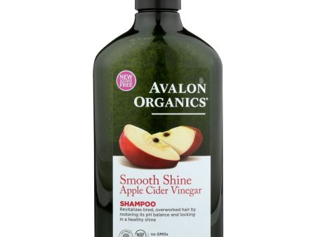 Avalon Organics Smooth Shine Apple Cider Vinegar Shampoo - 11 oz Cheap