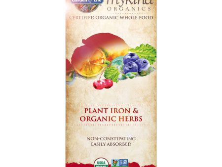 Garden of Life myKind Organics Plant Iron & Organic Herbs - Cranberry-Lime, 240mL (8 Fl oz) on Sale