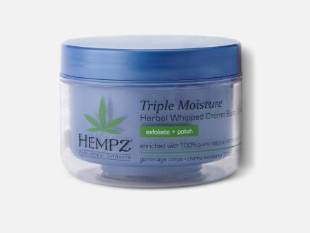 Hempz: Triple Moisture Herbal Whipped Crème Body Scrub For Discount