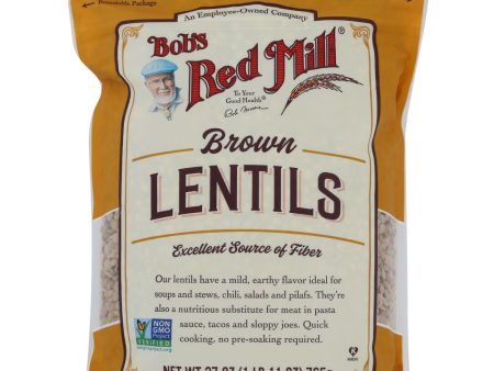 Bob s Red Mill Brown Lentils - 27 oz Supply