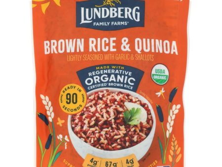 Lundberg Regenerative Organic Brown Rice and Quinoa - 8 oz Supply